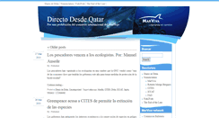 Desktop Screenshot of directodesdeqatar.marvivablog.com